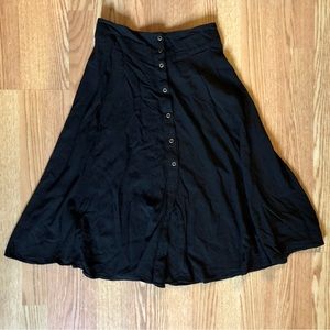 ecote | Button front midi skirt